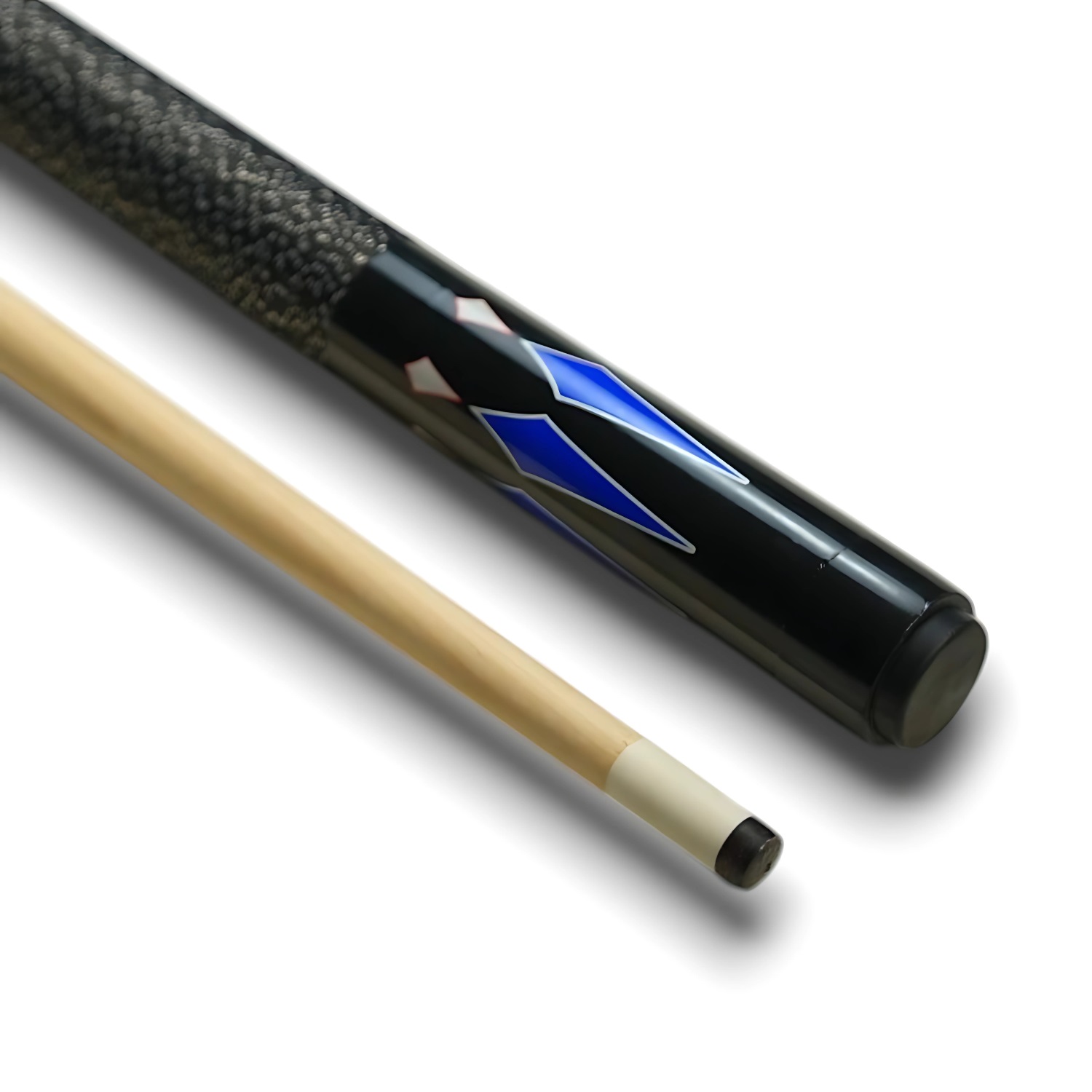 Vista 7 de Combo Taco Billar Estuche Guante Y TIzas - COLOR: Negro con azul